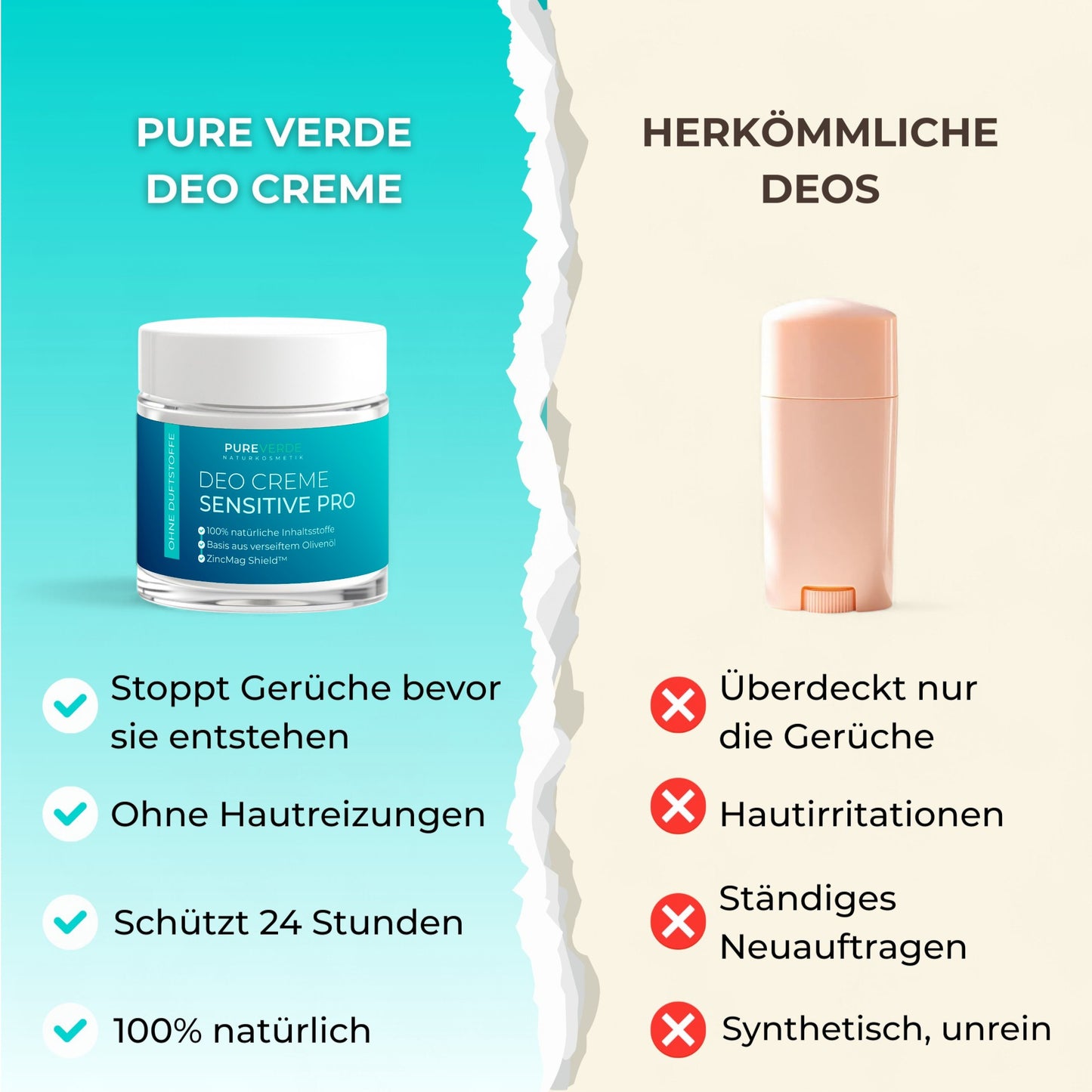 Deo Creme PURE VERDE