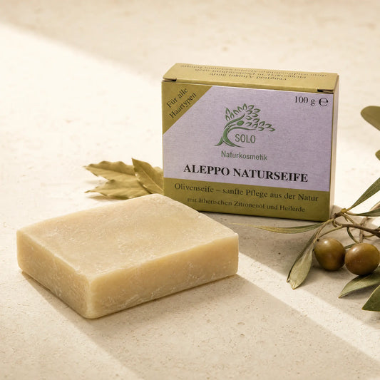 Aleppo Haarseife Zitrone, 100 g