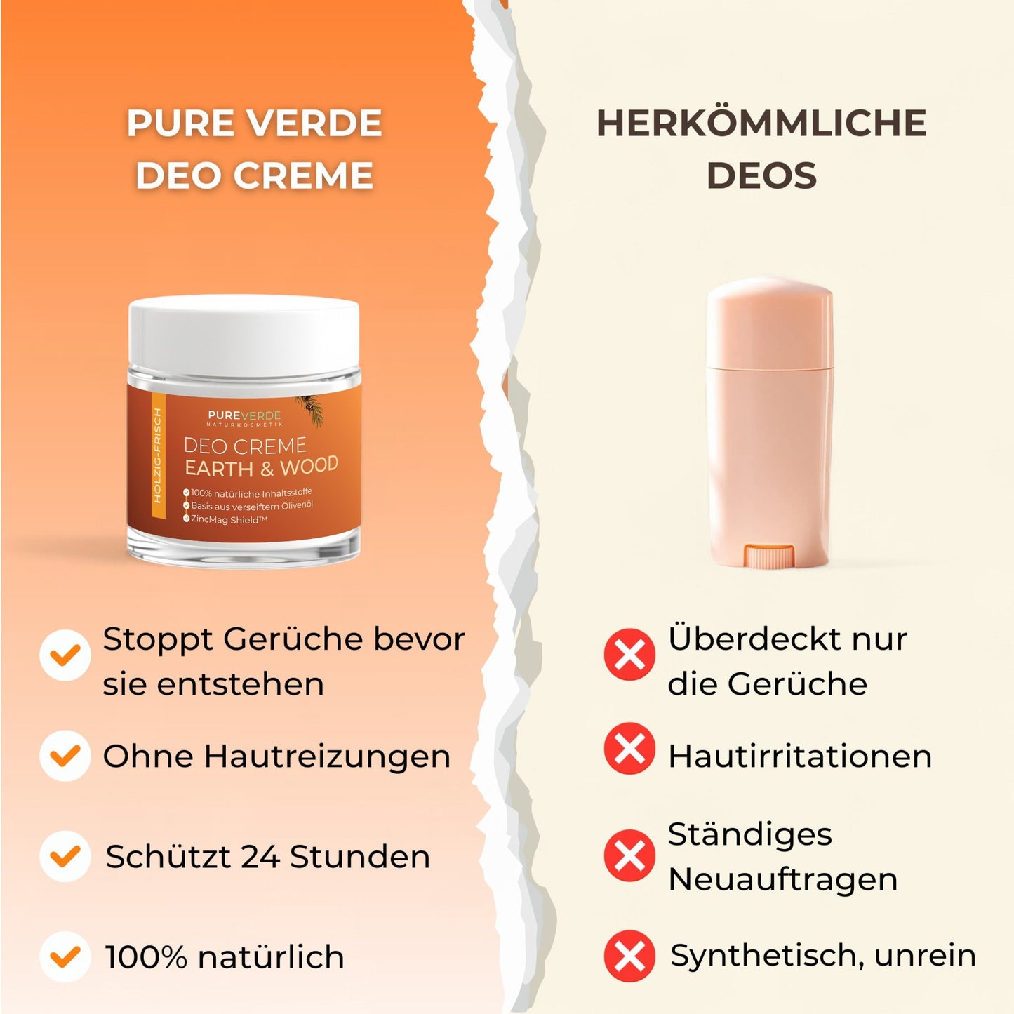 Deo Creme PURE VERDE